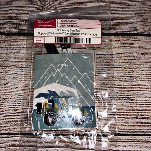NWT Thirty One Kids Take along bag tag Off Roadin Luggage Tag - Picture 2 of 9